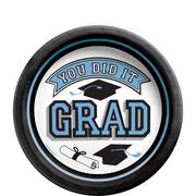 You Did It Grad Paper Dessert Plates, 6.75in, 20ct - True to Your School