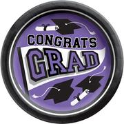 Congrats Grad Paper Lunch Plates, 8.5in, 20ct - True to Your School