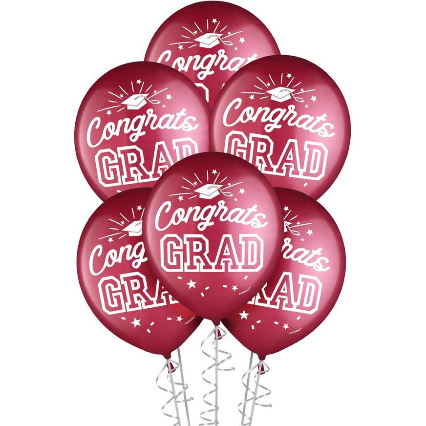 Balloons 20 Latex 10" Inch Suitable for Helium or Air Birthday Parties Burgundy 