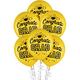 15ct, 12in, Yellow Congrats Grad Latex Balloons