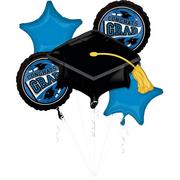 Congrats Grad Foil Balloon Bouquet, 5pc - True to Your School