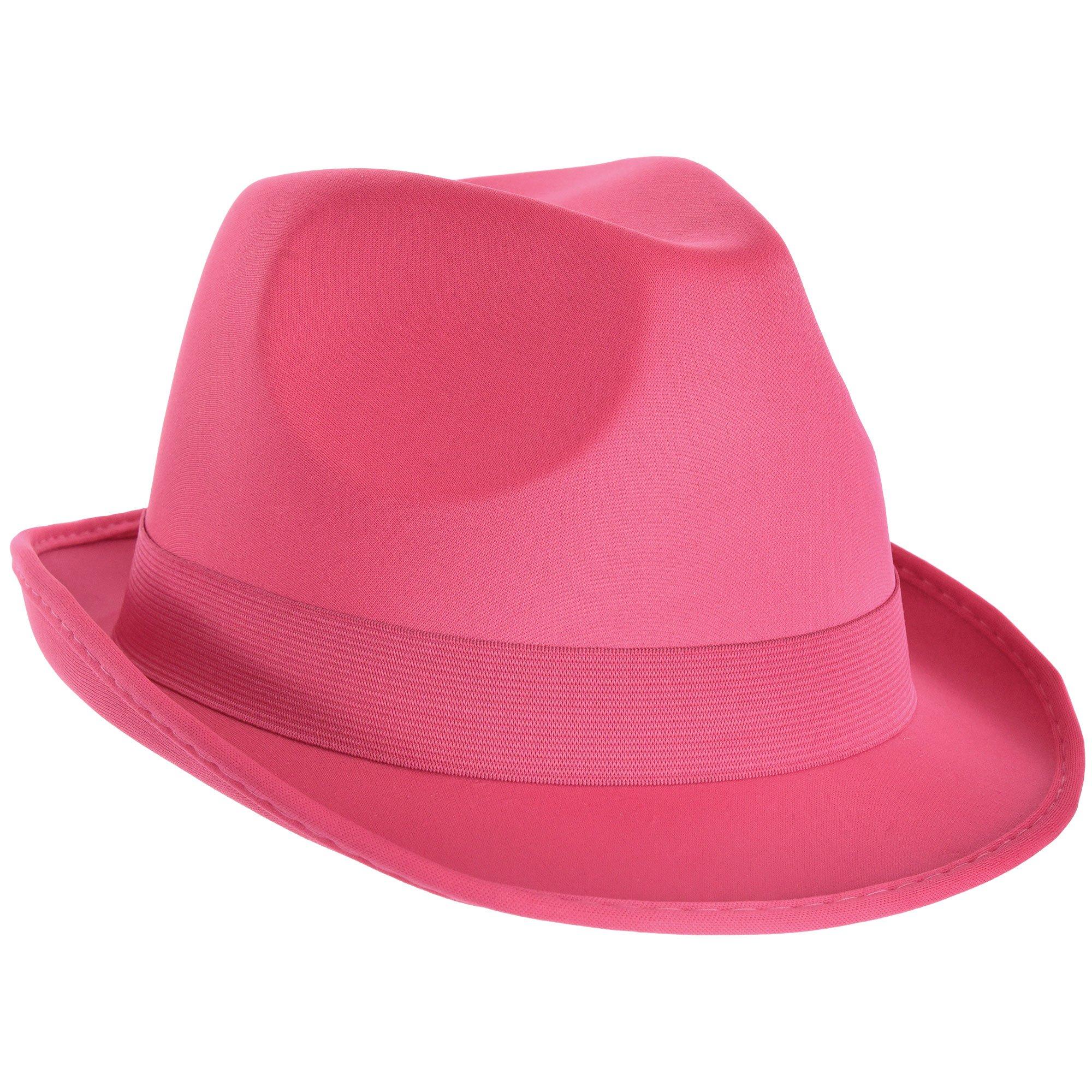 Pink Fedora, 10in x 5in | Party City