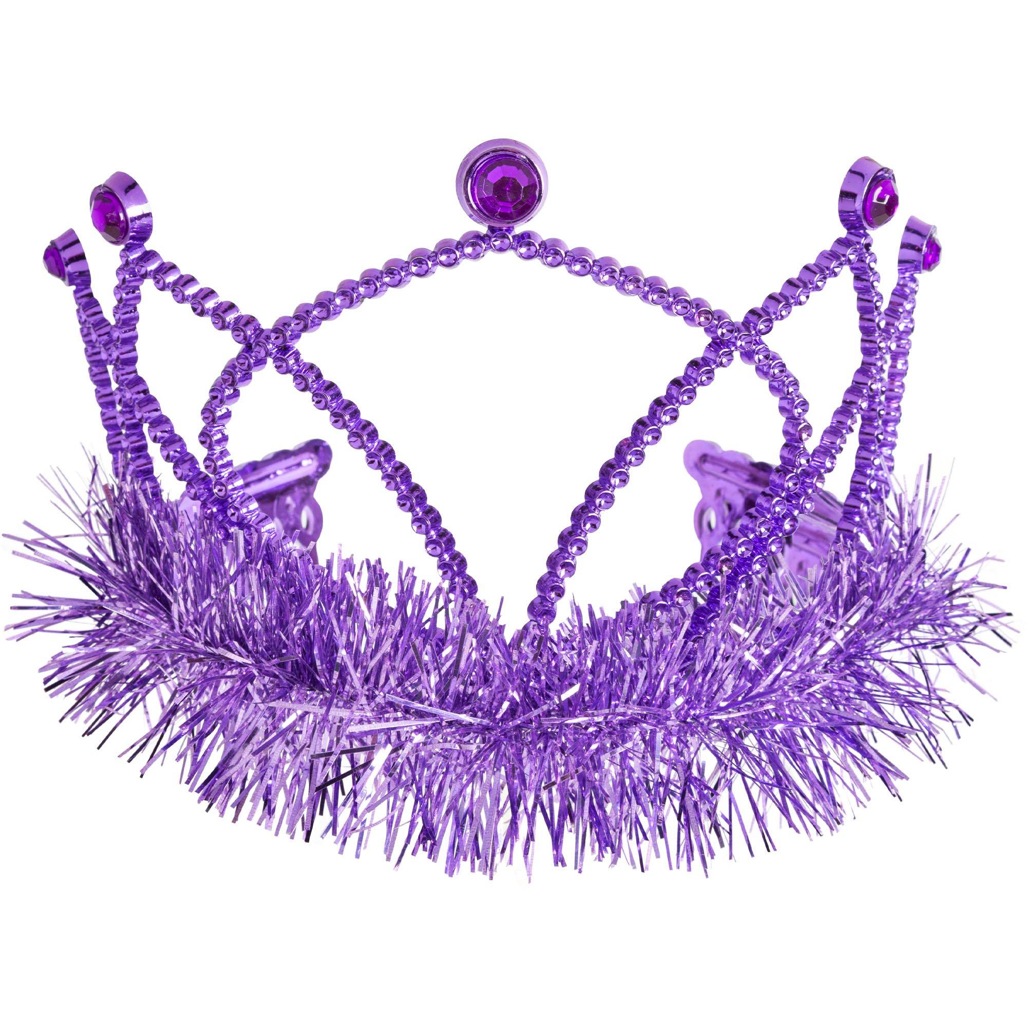 purple princess tiara