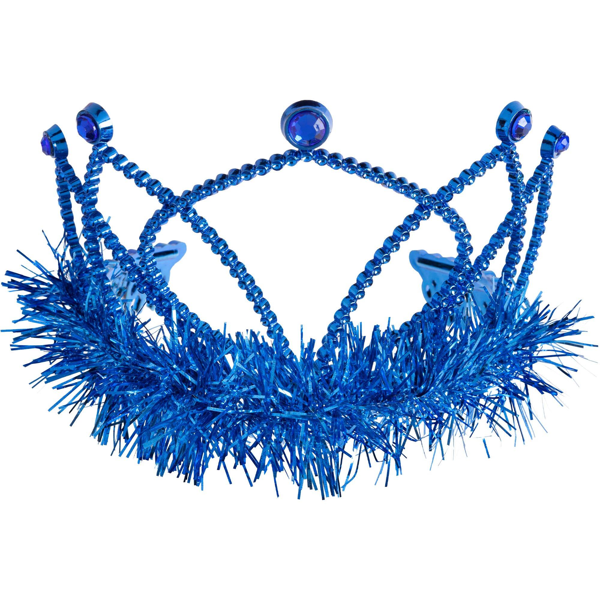 Blue Rhinestone Tiara Party City