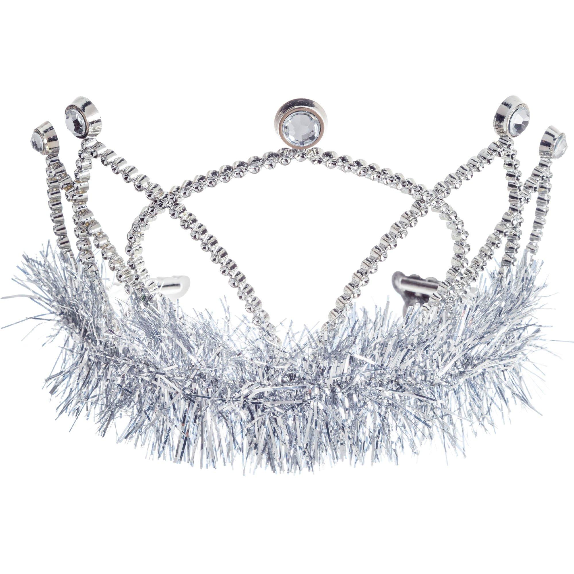 5.5 Silver Rhinestones Crown