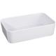 White Melamine Guest Towel Caddy, 5.3in x 8.6in