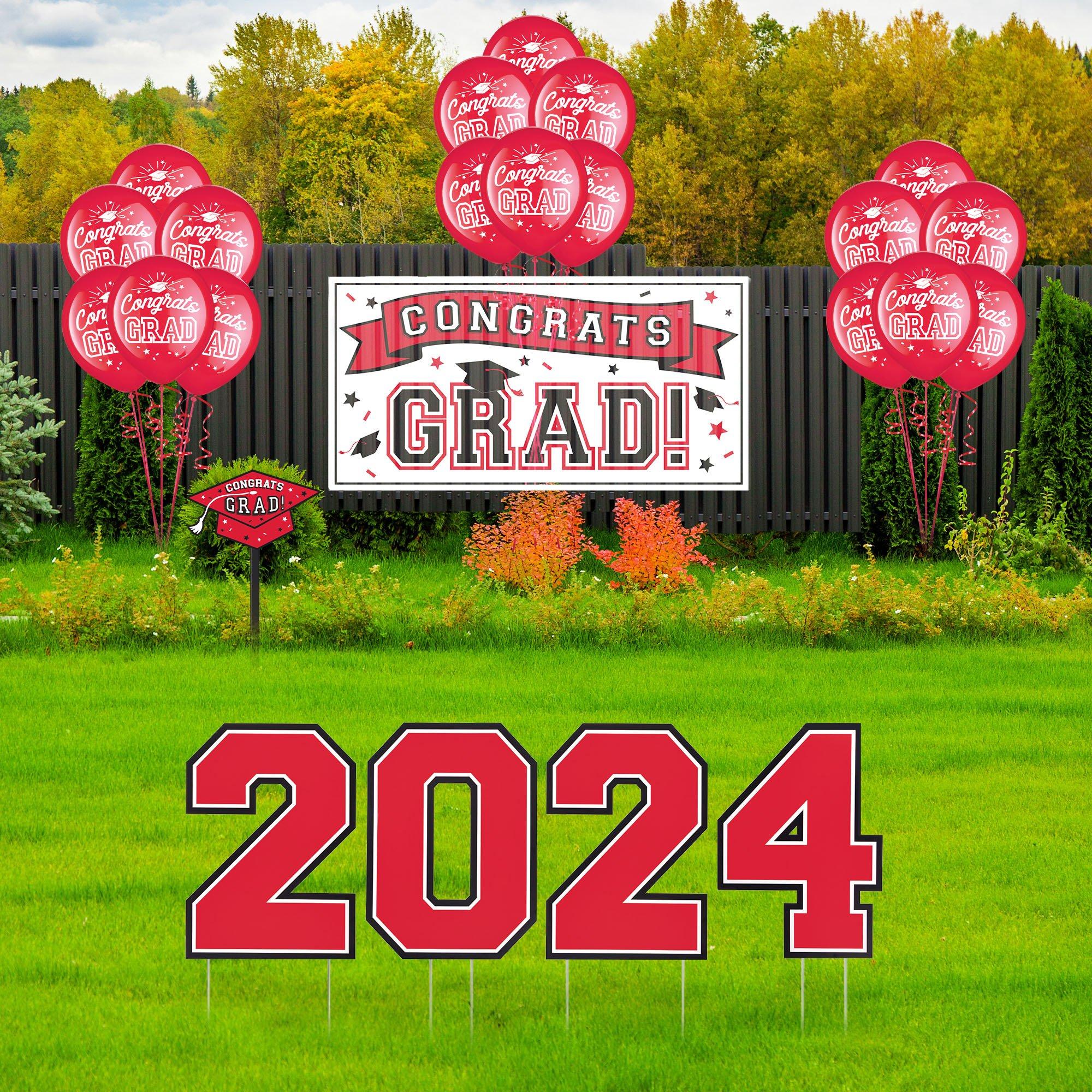 Congrats Grad 2023 Outdoor Decorating Kit