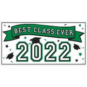 Green 2022 Congrats Graduation Parade Car Decorating Kit