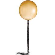 1ct, 24in, Latex Balloon with Tinsel Tail