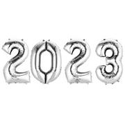 2023 Foil Balloon Year, 33in Numbers