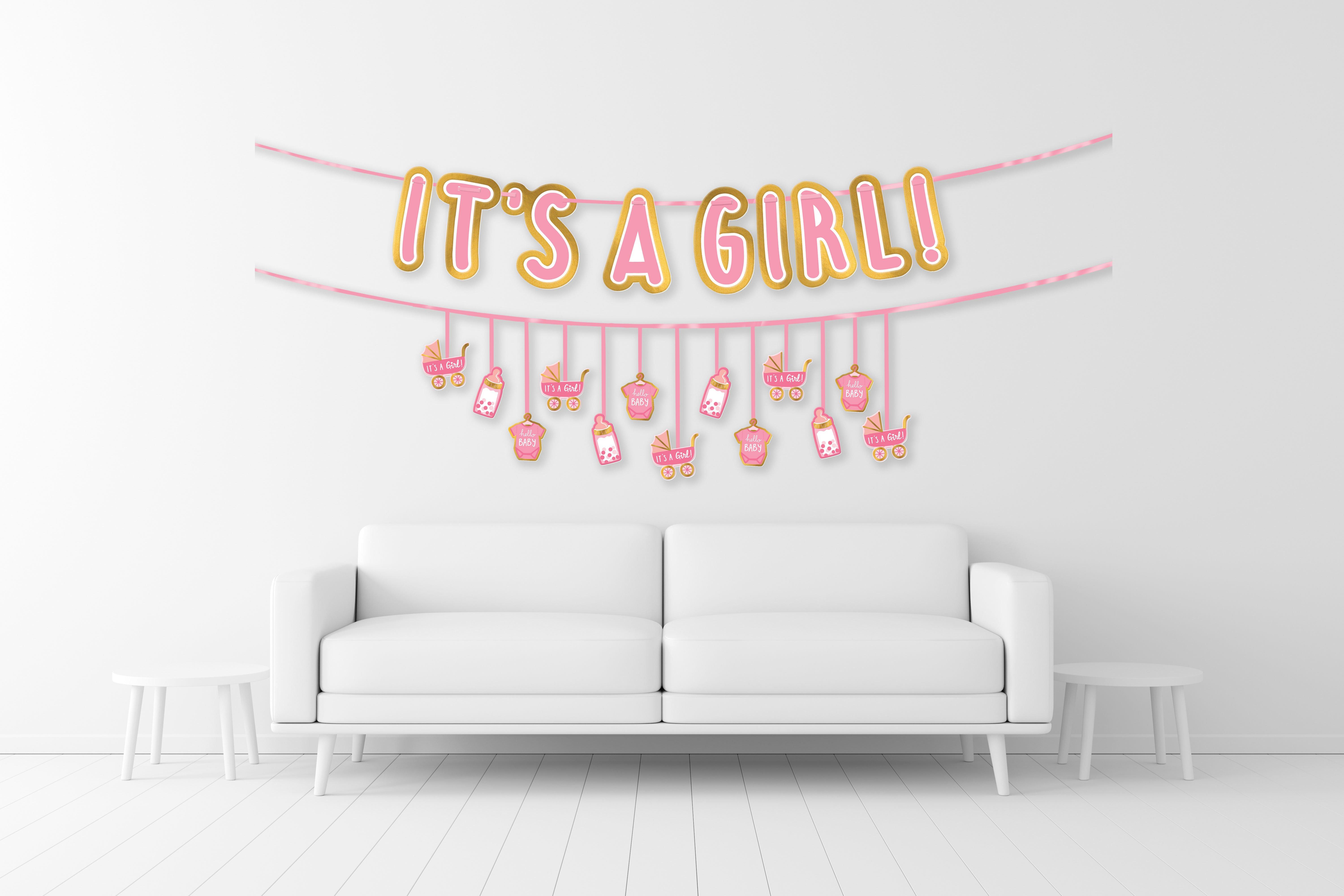 Its A Girl Banner