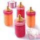 Pink Bottle Baby Shower Honeycomb Centerpieces, 11.5in, 4pc - Oh Baby! Girl