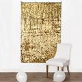 Gold Sequin Backdrop, 4ft x 6ft