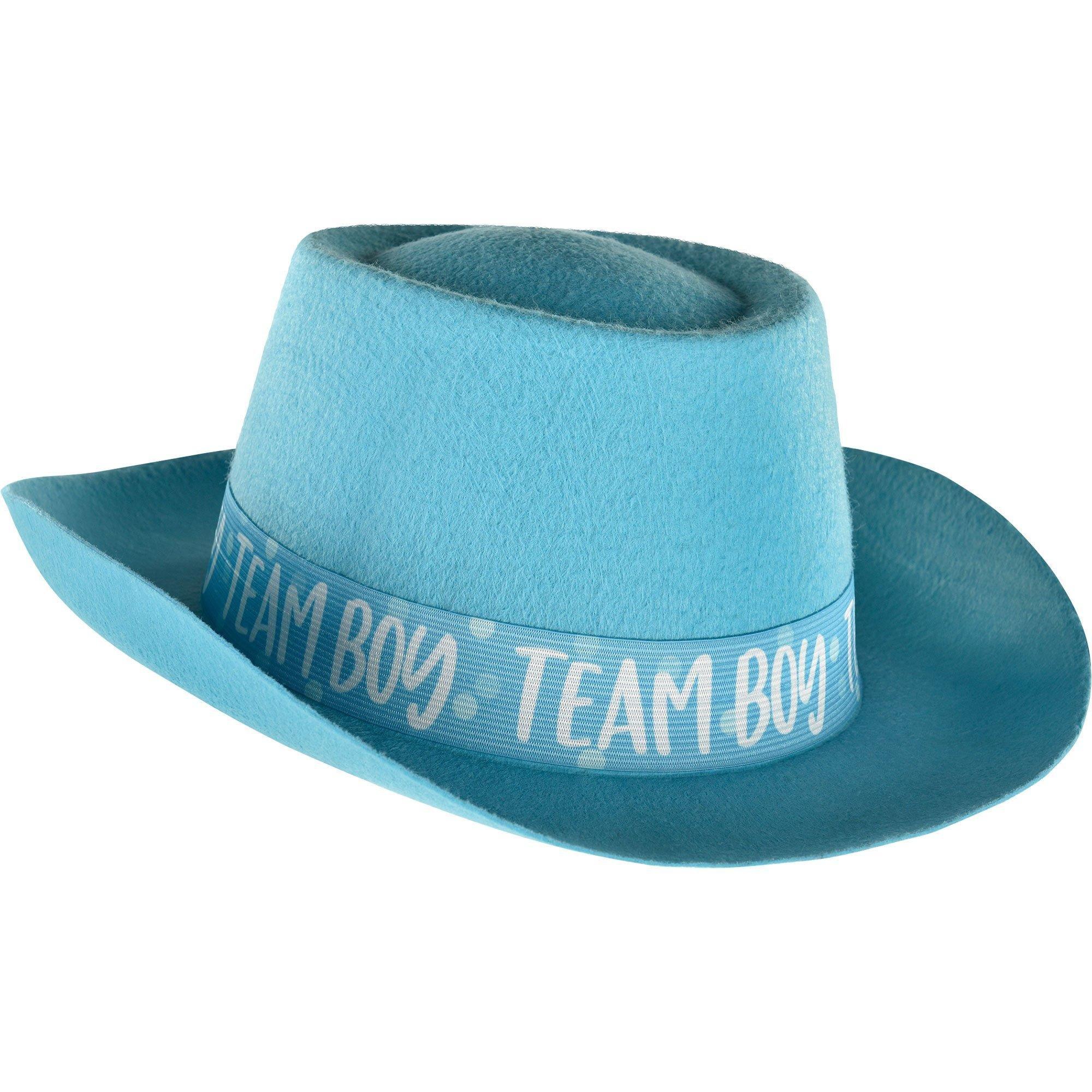 Team Gender Reveal Felt Cowboy Hat - The Big Reveal