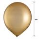 1ct, 24in, Gold Latex Balloon with Graduation Cap Tail