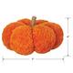 Orange Herringbone Terry Fabric Pumpkin, 7.25in