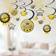 Yellow Congrats Graduation Party Kit for 20 Guests