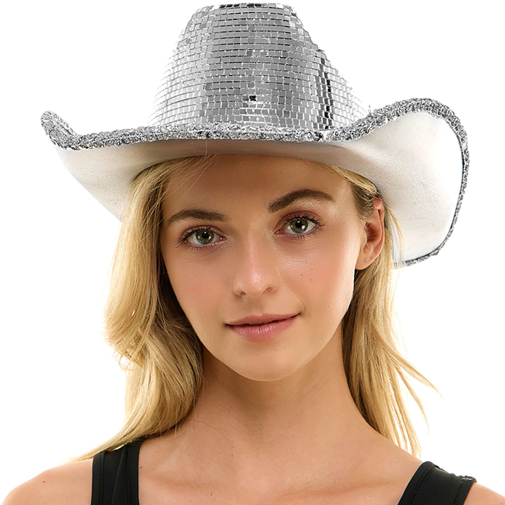 Mirror Disco Cowboy Hat