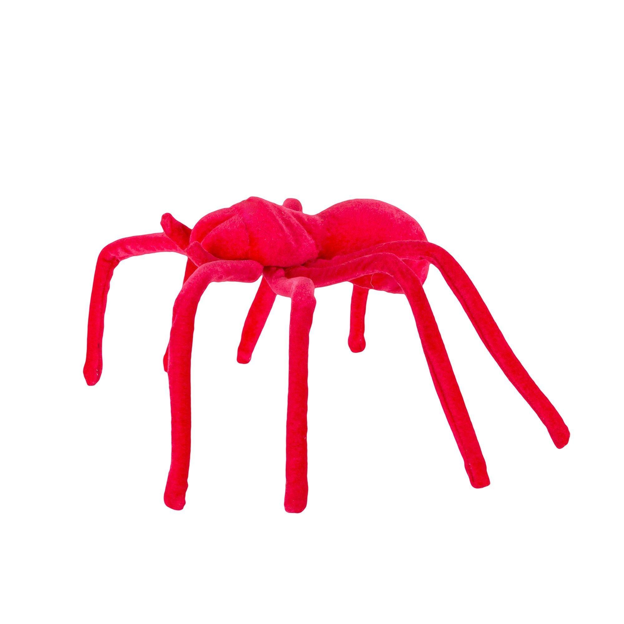 Neon Black Light Reactive Fabric Spider, 22.8in