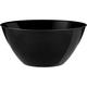 Large Black Plastic Bowl, 11in, 5qt