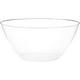 Large Clear Plastic Bowl, 11in, 5qt