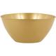 Large Gold Plastic Bowl, 11in, 5qt