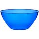 Large Royal Blue Plastic Bowl, 11in, 5qt