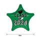Festive Green Class of 2024 Graduation Star Foil Balloon, 19in