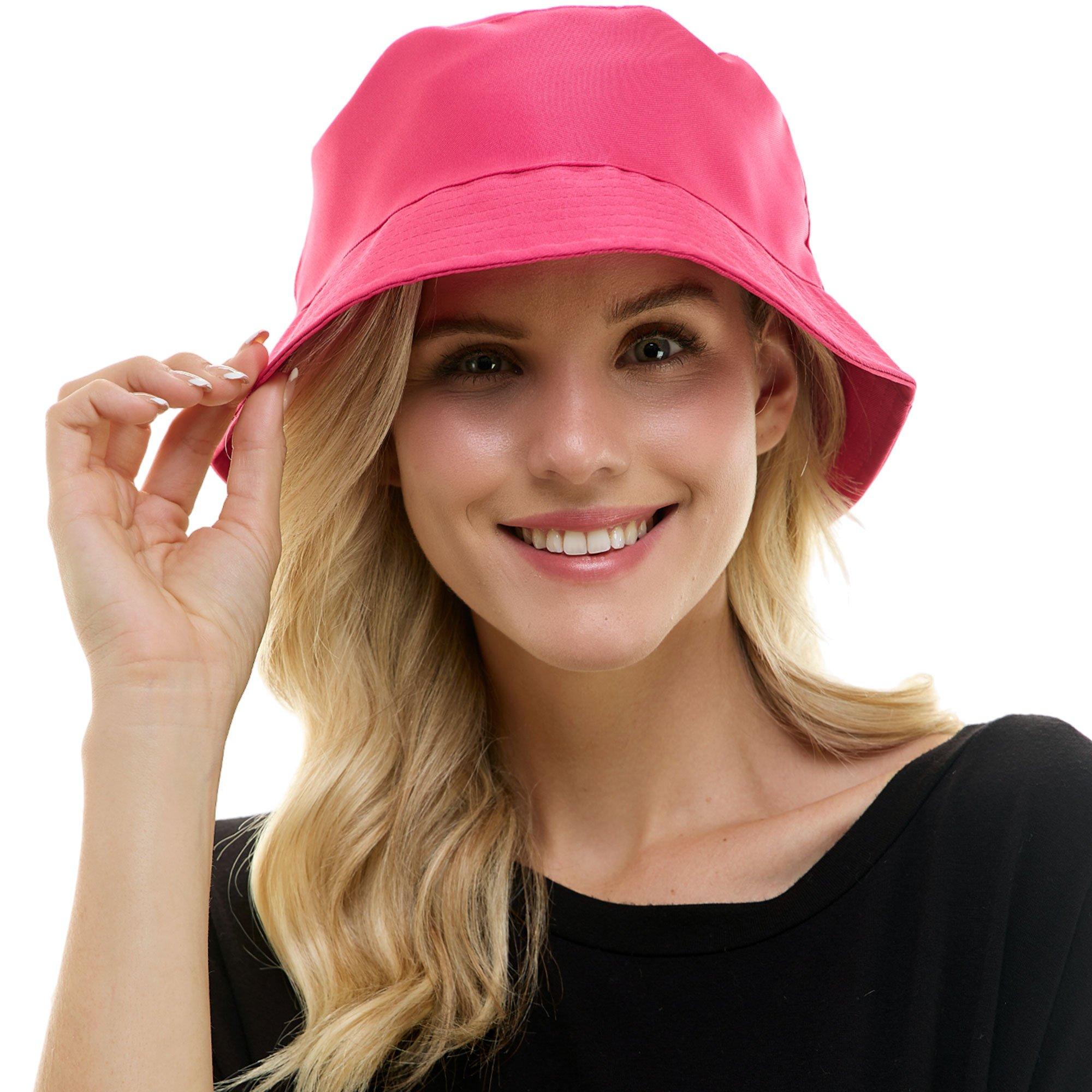 Classic Hot Pink Bucket Hat