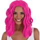 Bright Pink Body Wave Wig