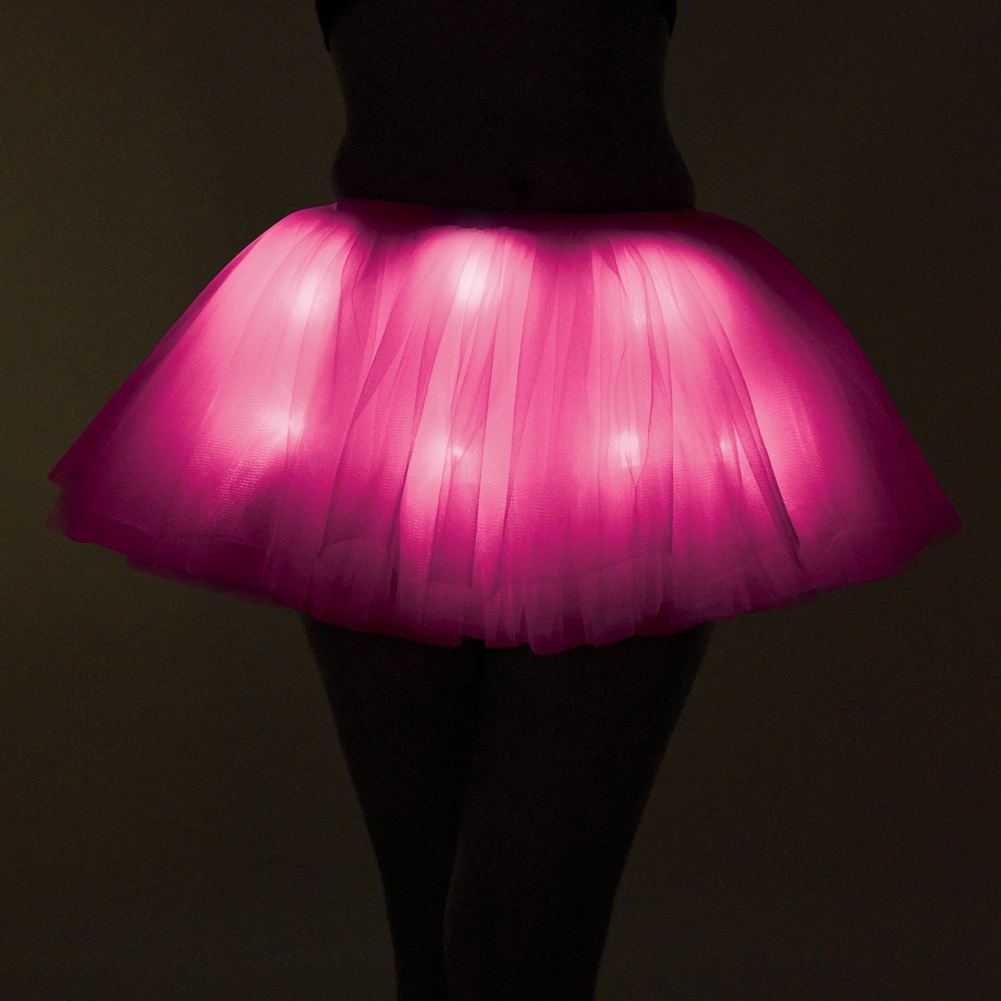 Adult Light-Up Bright Pink Tutu