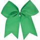 Festive Green Oversized Hair Bow, 9in x 8in