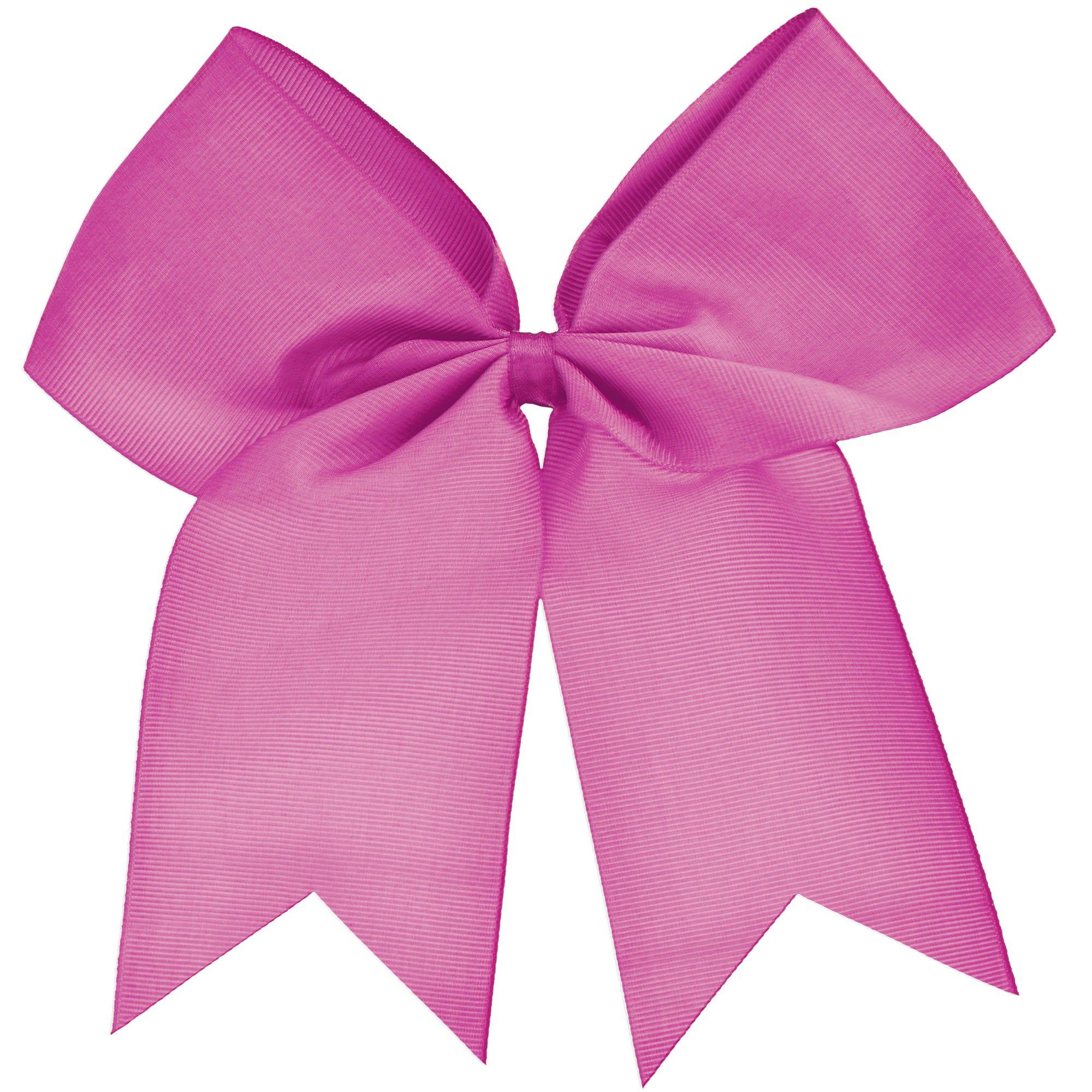 Bright Pink Oversized Hair Bow, 9in x 8in
