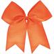 Orange Oversized Hair Bow, 9in x 8in