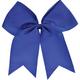 Royal Blue Oversized Hair Bow, 9in x 8in