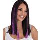 Purple Tinsel Hair Extensions, 3pc