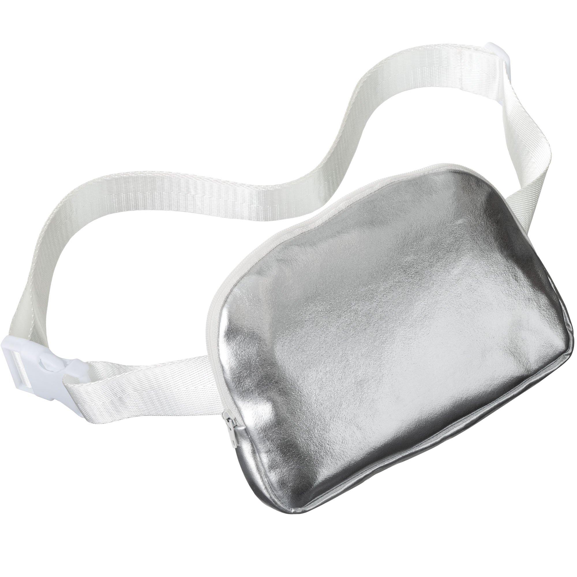Silver Belt Bag