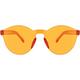 Frameless Orange Glasses