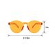 Frameless Orange Glasses