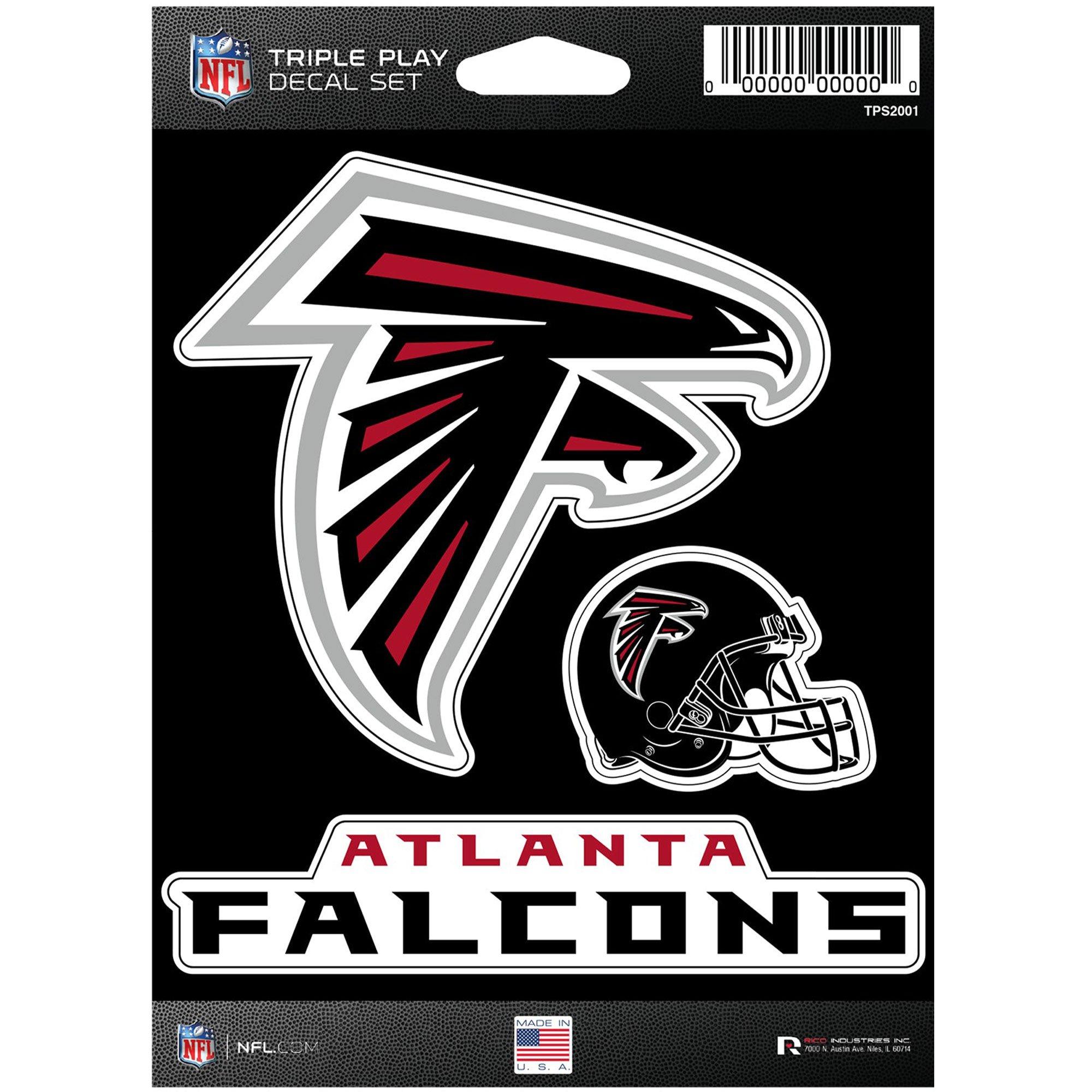 NFL Teams Triple Play Decal Set, 3pc