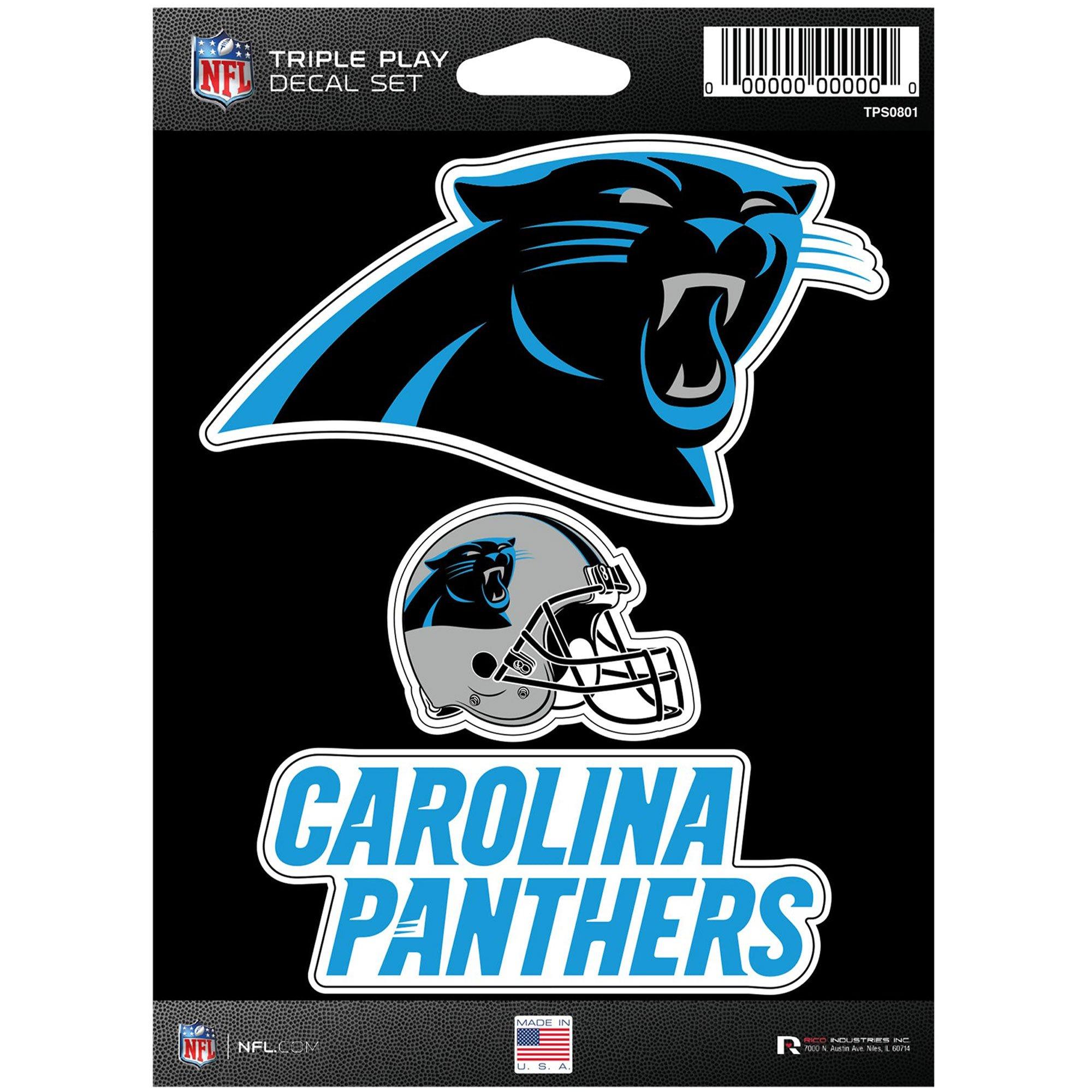 NFL Teams Triple Play Decal Set, 3pc