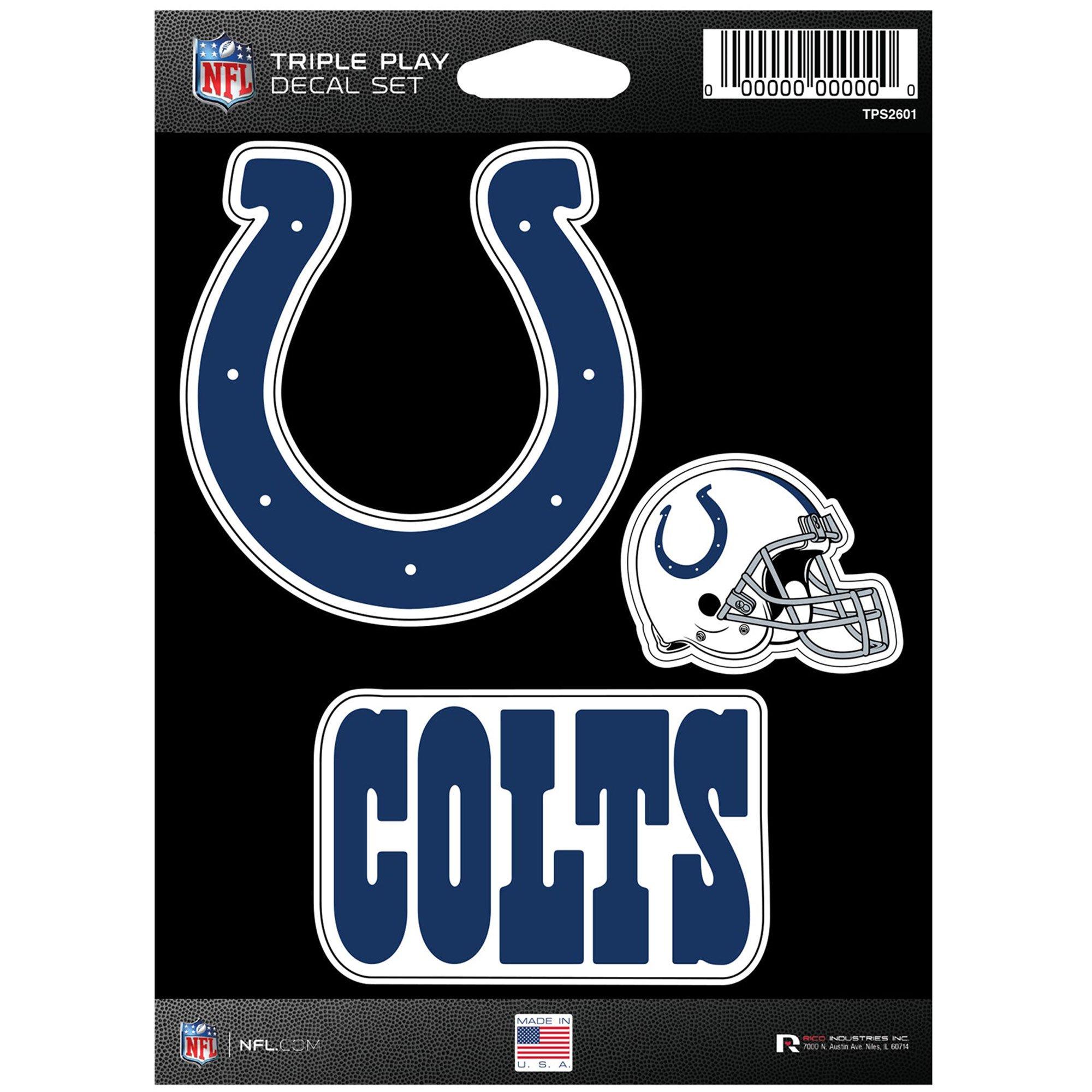 NFL Teams Triple Play Decal Set, 3pc