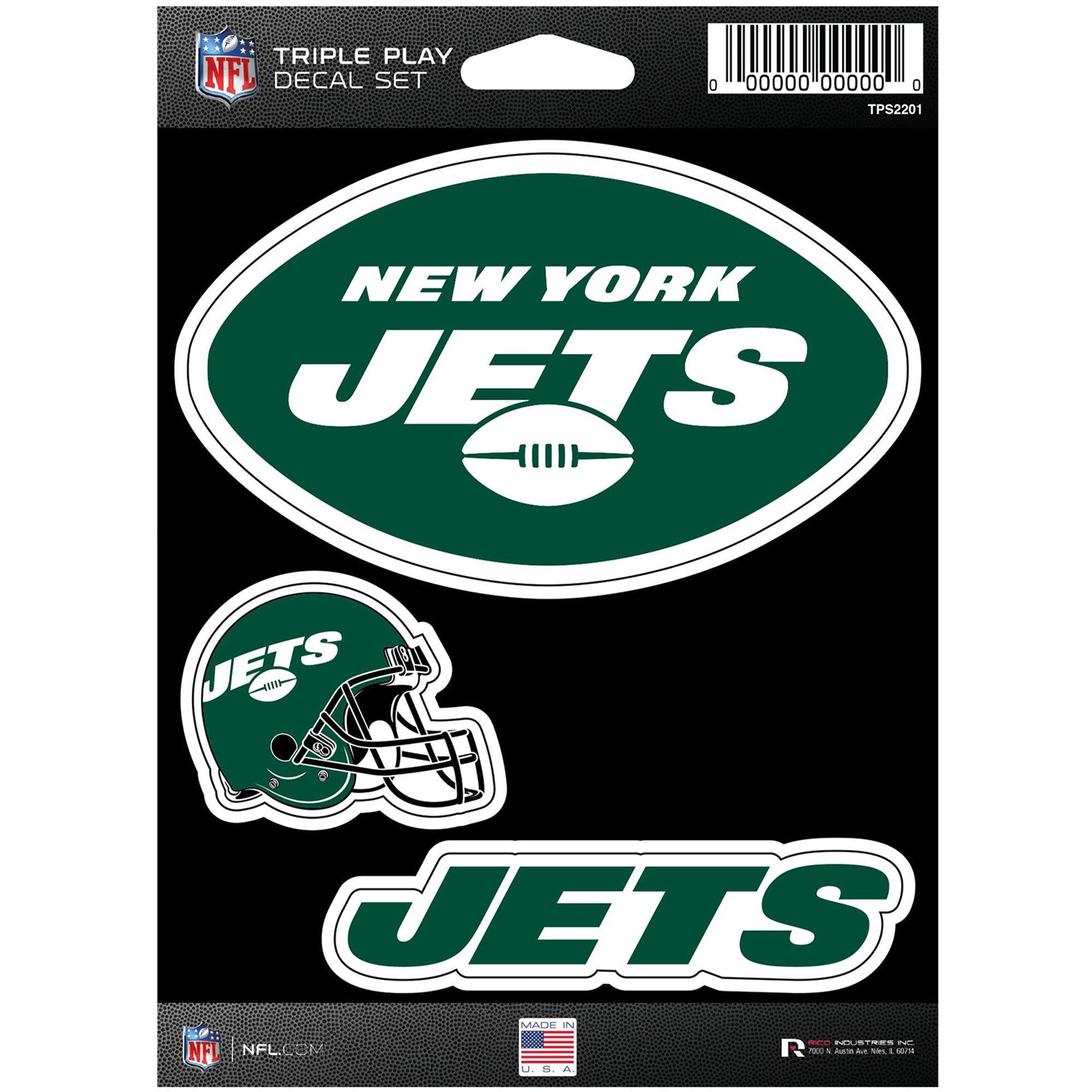 NFL Teams Triple Play Decal Set, 3pc