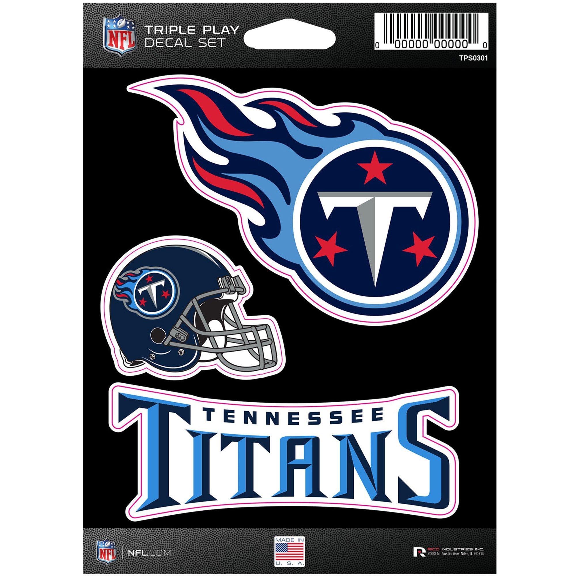 NFL Teams Triple Play Decal Set, 3pc