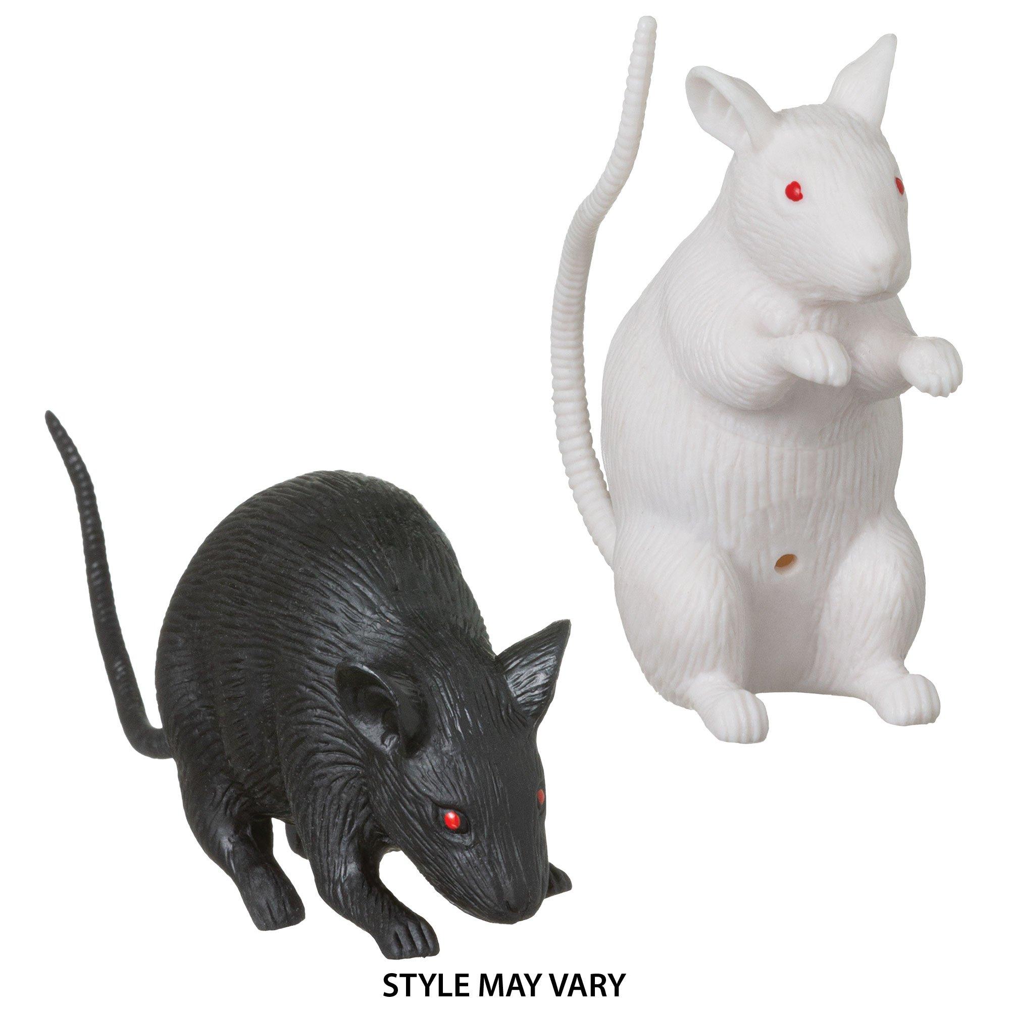 Small Plastic Rats, 3in