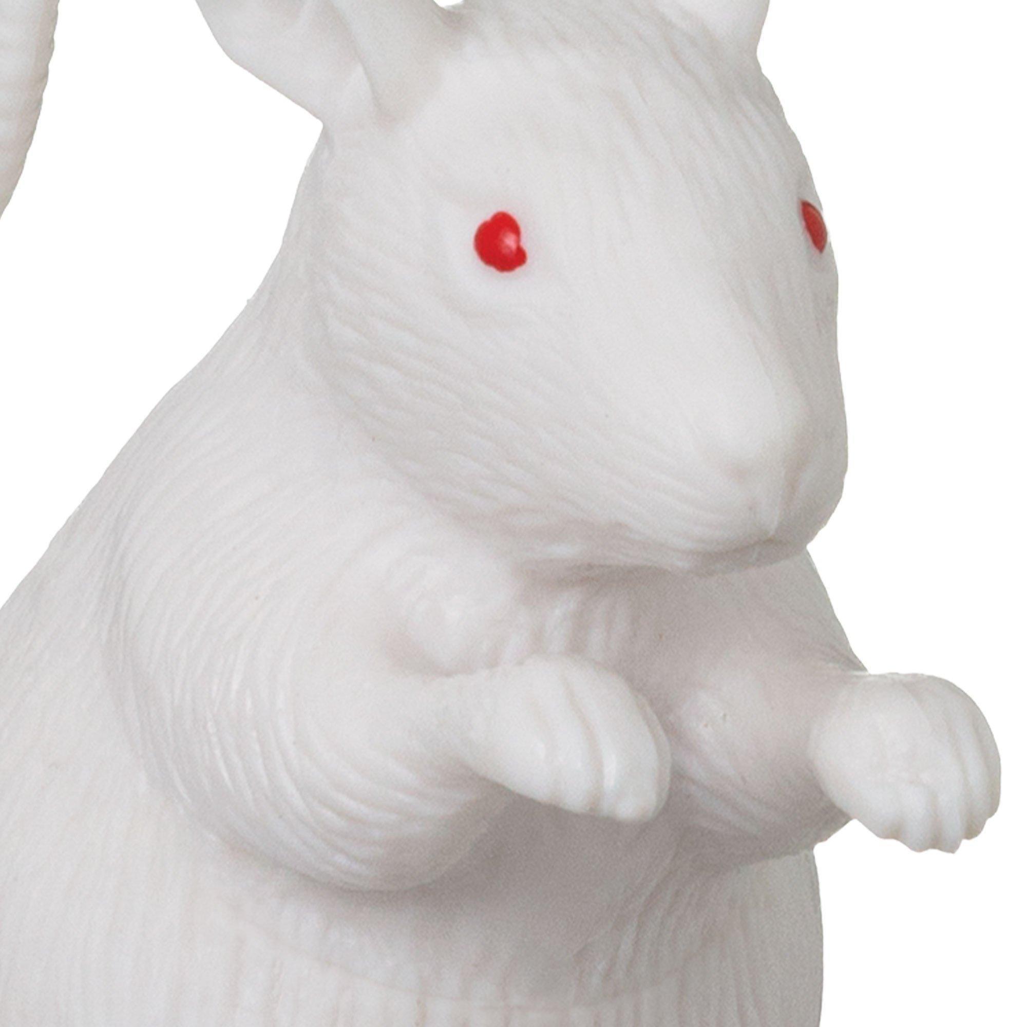 Small Black or White Plastic Rat, 3in, 1pc