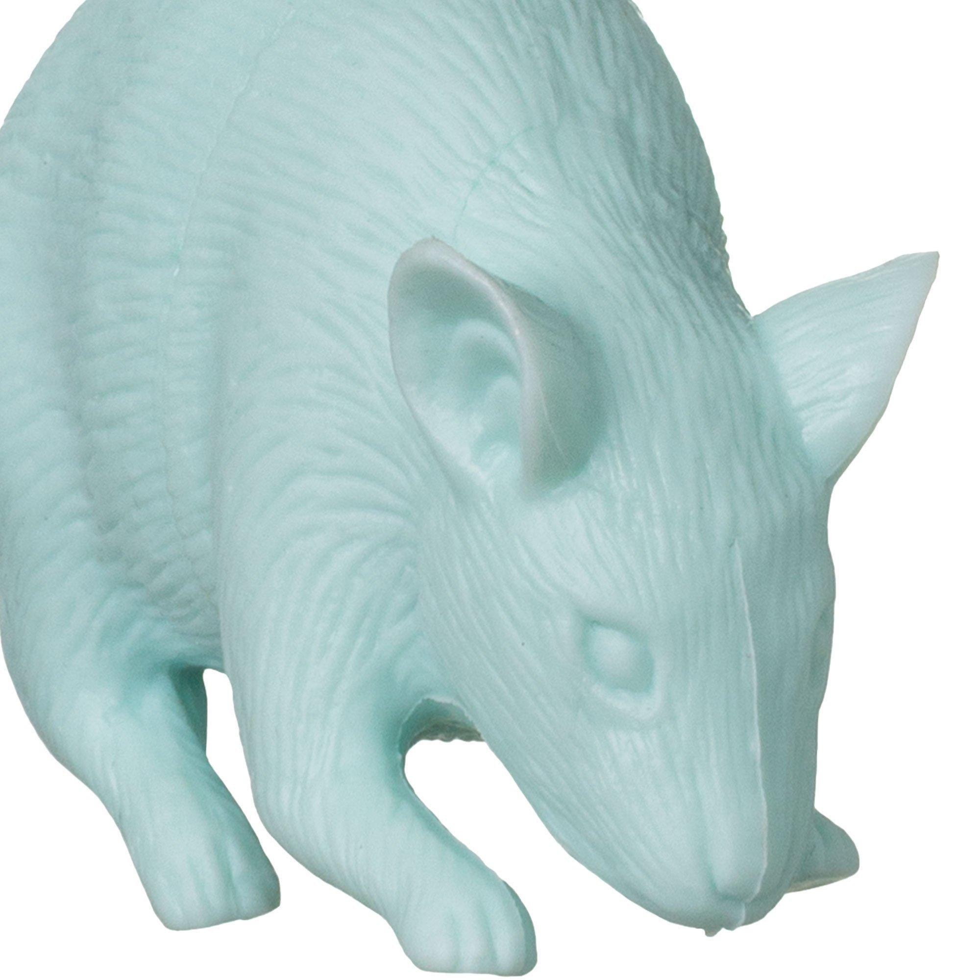 Small Pastel Plastic Rat, 3in, 1pc