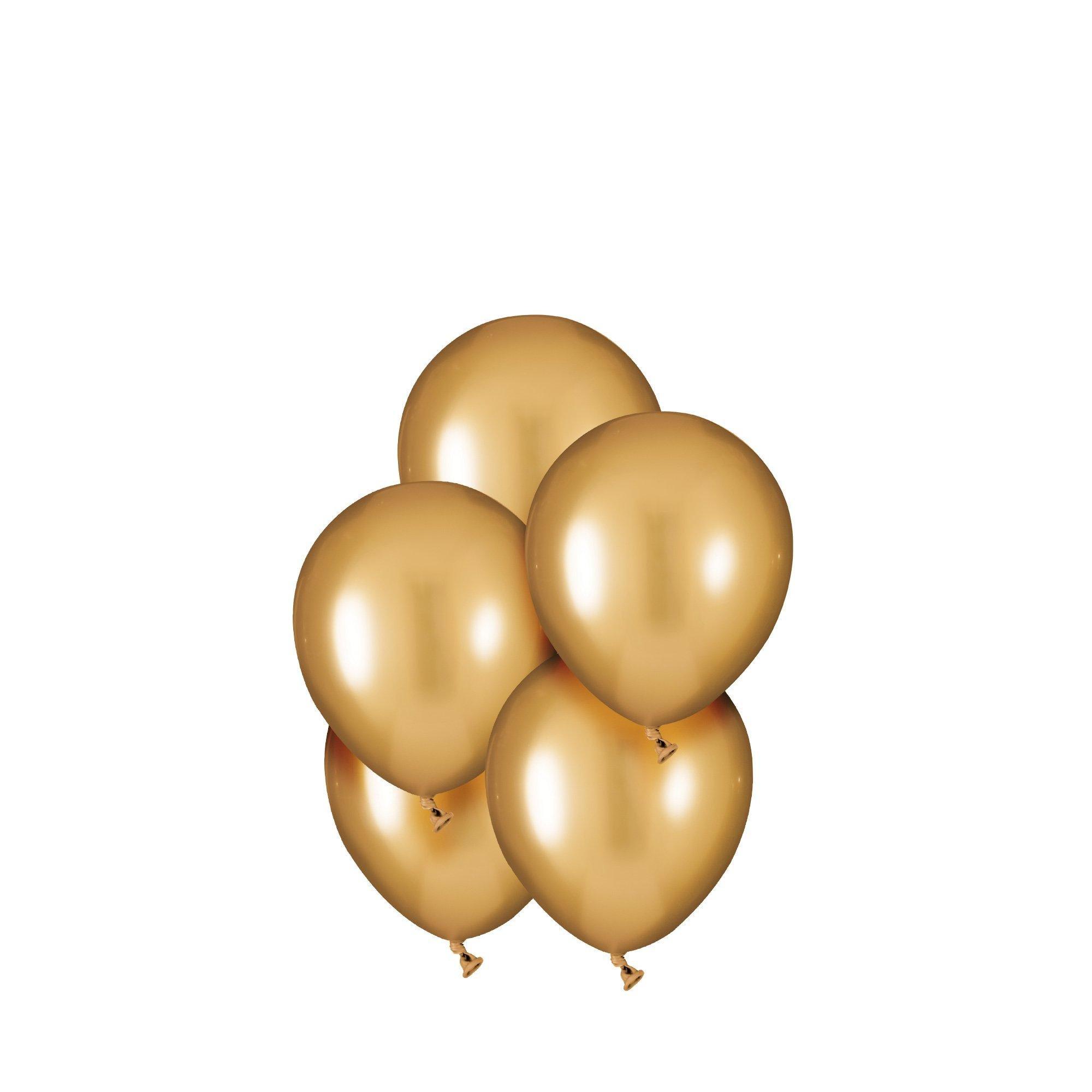 50ct, 5in, Metallic Lux™ Premium Mini Latex Balloons - Luxaire™