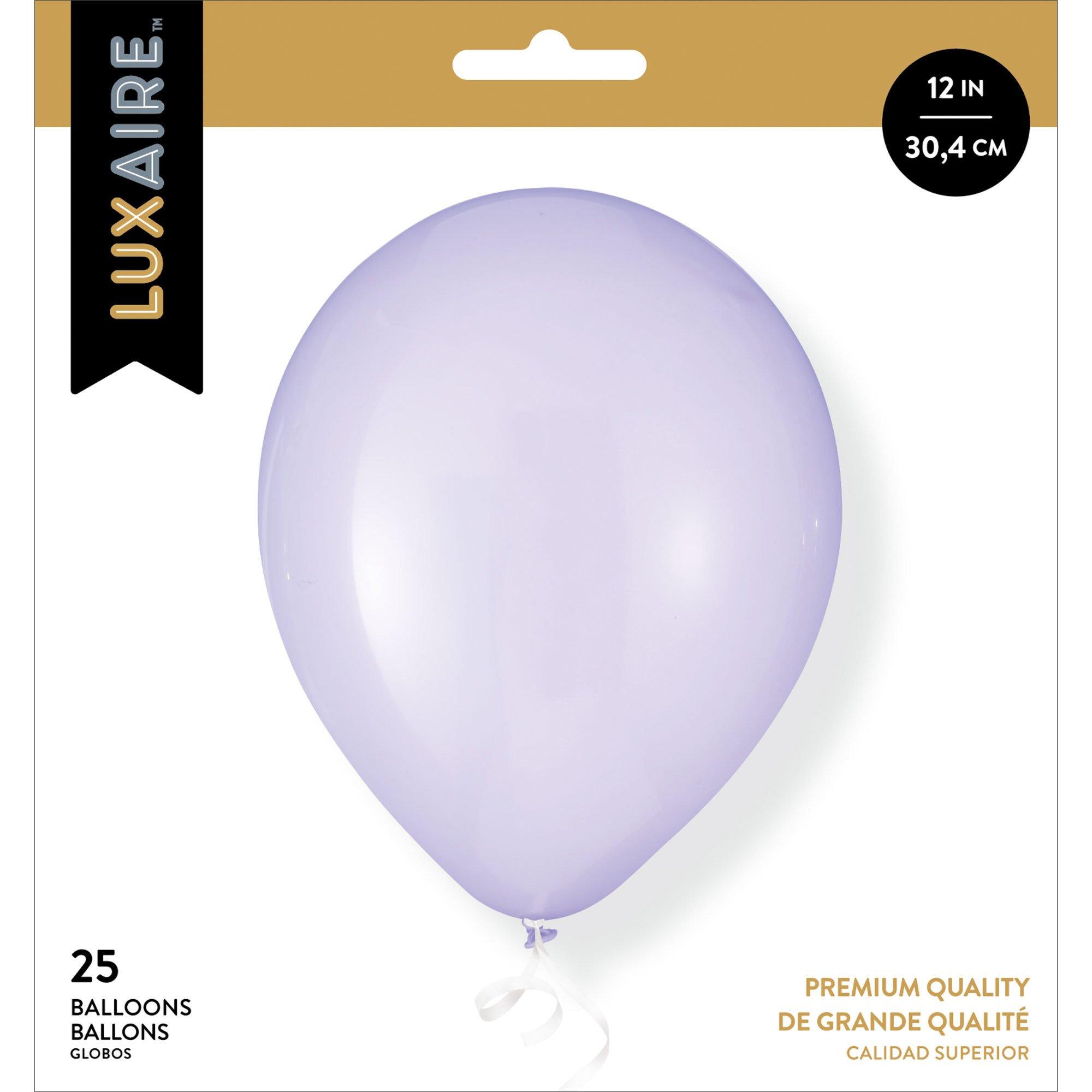 25ct, 12in, Galactic Lilac Premium Latex Balloons - Luxaire™