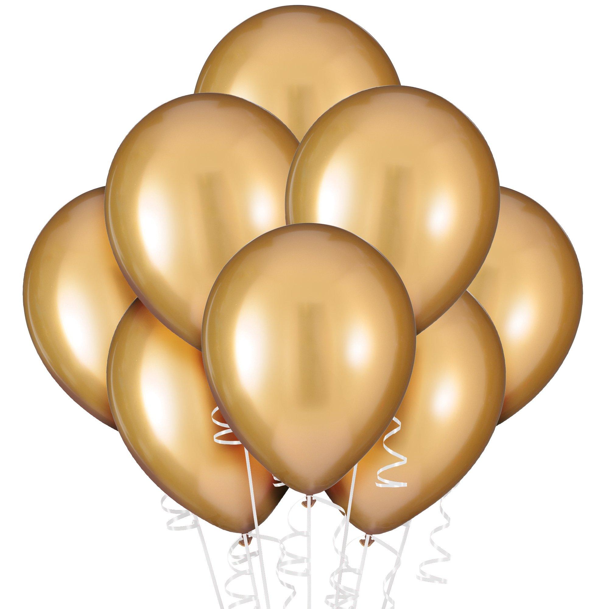 25ct, 12in, Metallic Lux™ Premium Latex Balloons - Luxaire™